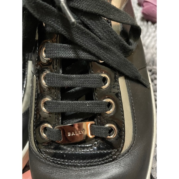 Bally Eron Lace up Leather Sneakers - Picture 4 of 15